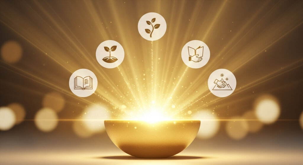 그릇키우는 방법