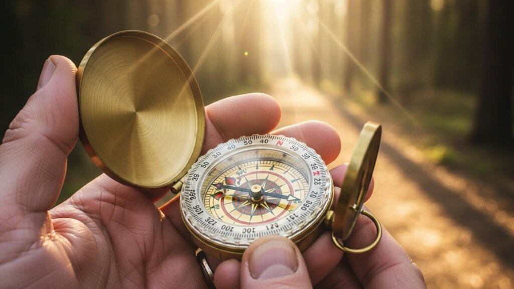 삶은 인도하는 나침반