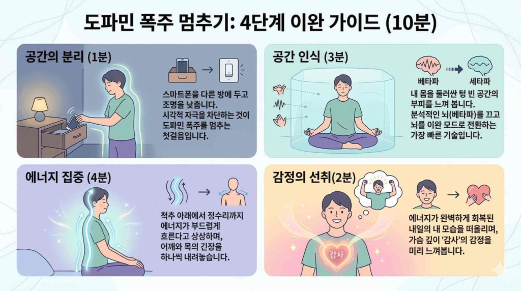 도파민 4단계 루틴