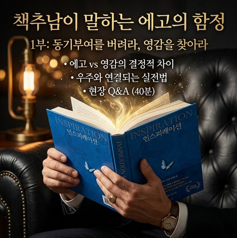 책추남이 말하는 에고의 함정